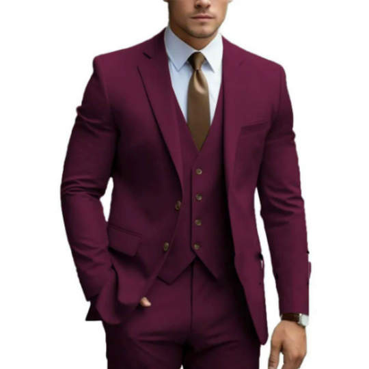 Three-Piece Suit Set for Men
