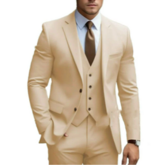 Three-Piece Suit Set for Men