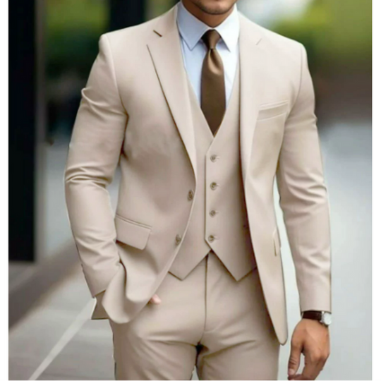 Three-Piece Suit Set for Men
