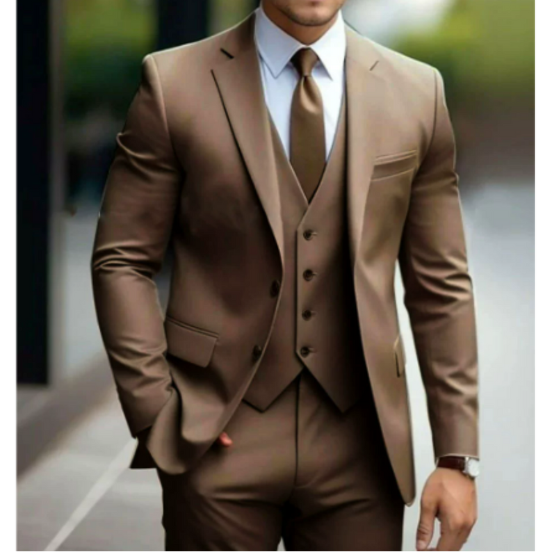 Three-Piece Suit Set for Men