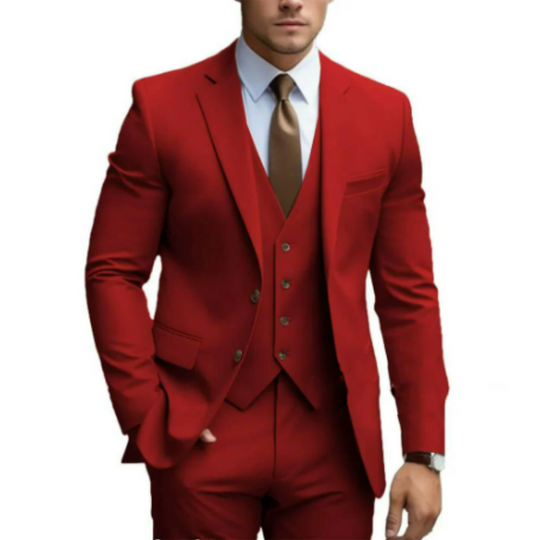 Three-Piece Suit Set for Men