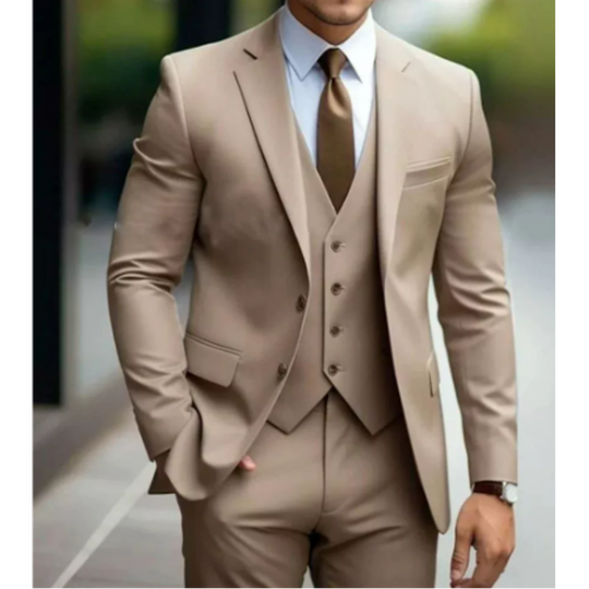 Three-Piece Suit Set for Men