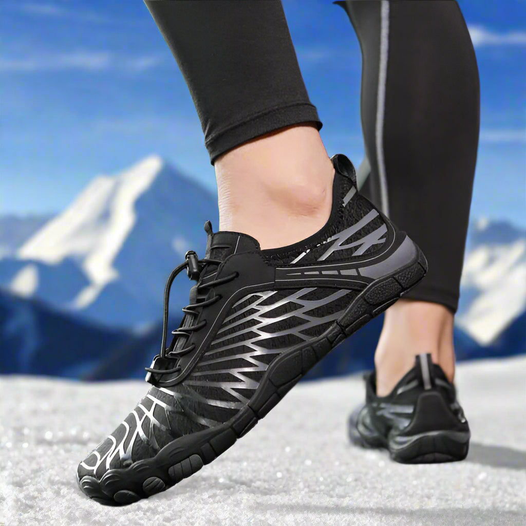 Sportive Shoes Unisex – Textured Upper & Broad Front