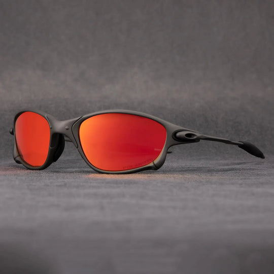 Wraparound Sunglasses Unisex – Curved Mirrored Lens