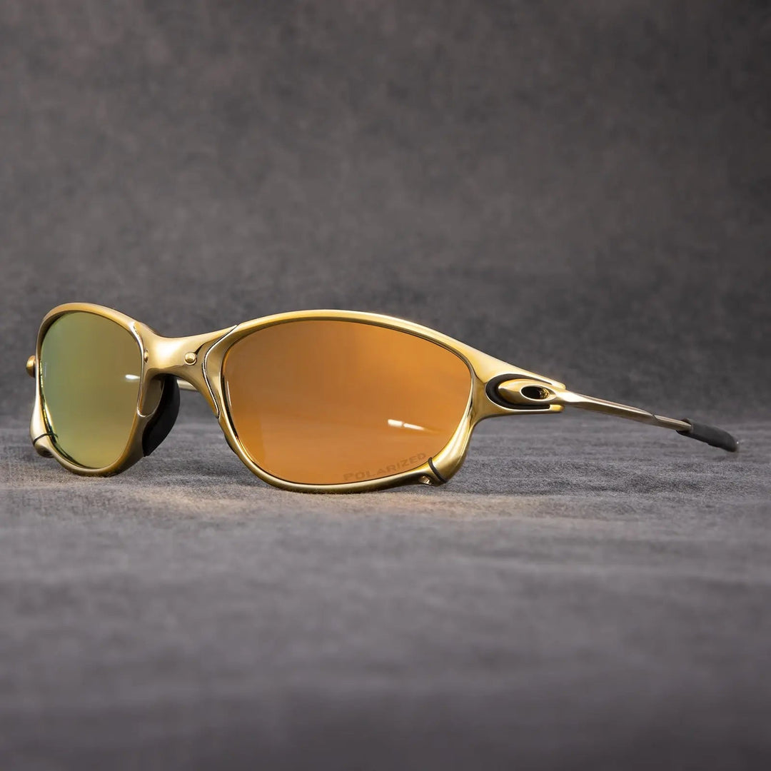 Wraparound Sunglasses Unisex – Curved Mirrored Lens