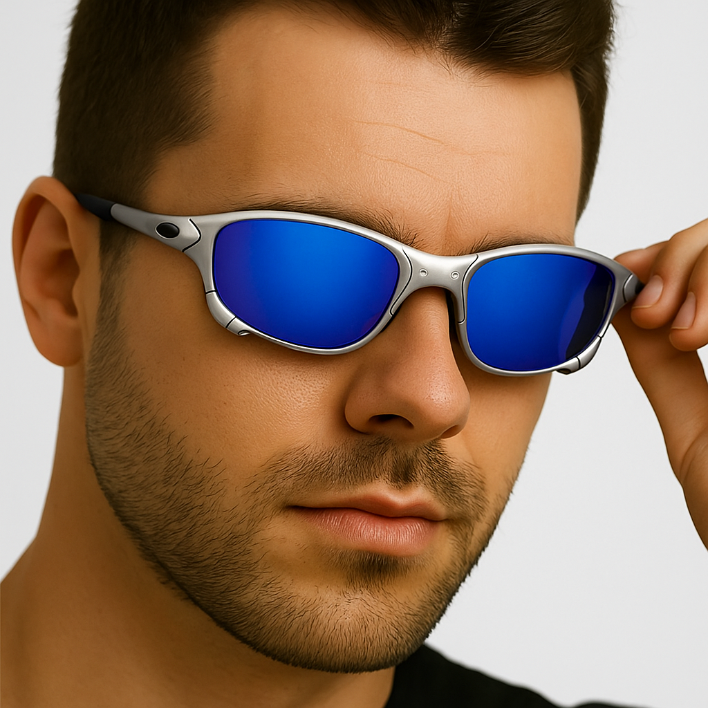 Wraparound Sunglasses Unisex – Curved Mirrored Lens