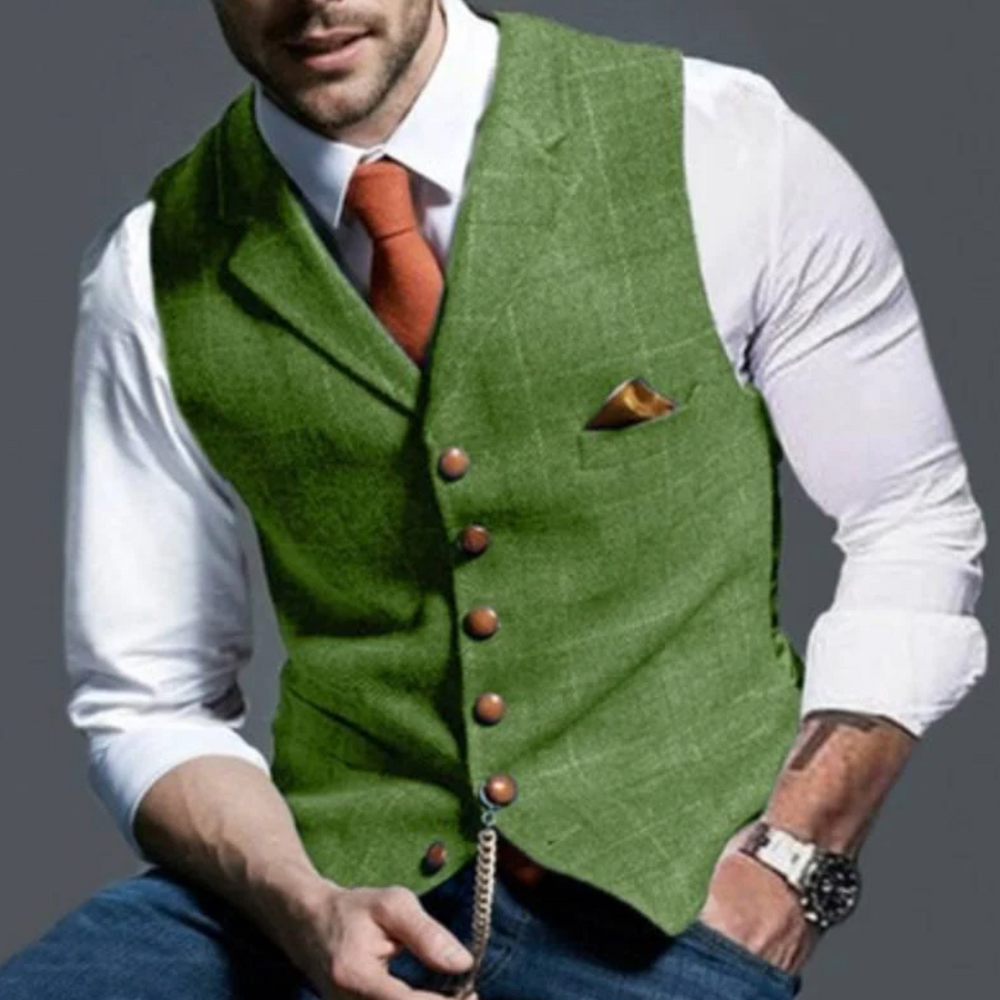Vintage-Inspired Vest for Men