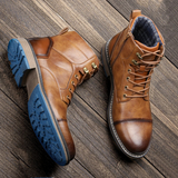 Vintage Boots For Men | Lace-up Shoes