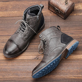 Vintage Boots For Men | Lace-up Shoes