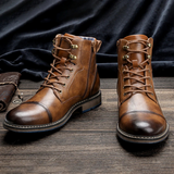 Vintage Boots For Men | Lace-up Shoes