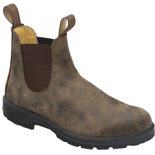 Water Resistant Leather Chelsea Boots for Men