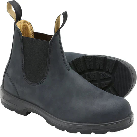 Water Resistant Leather Chelsea Boots for Men