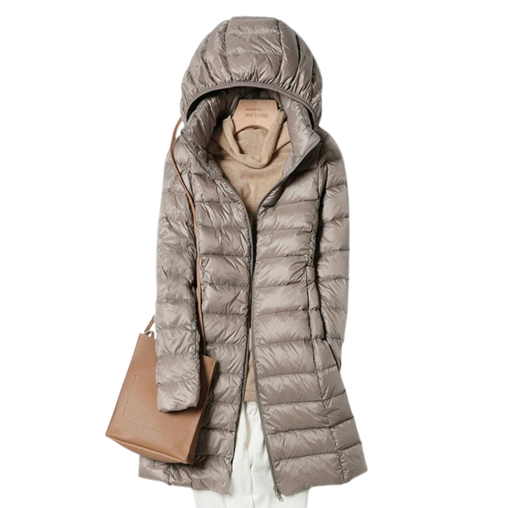 Winter Puffer Coat with Regular Fit for Women