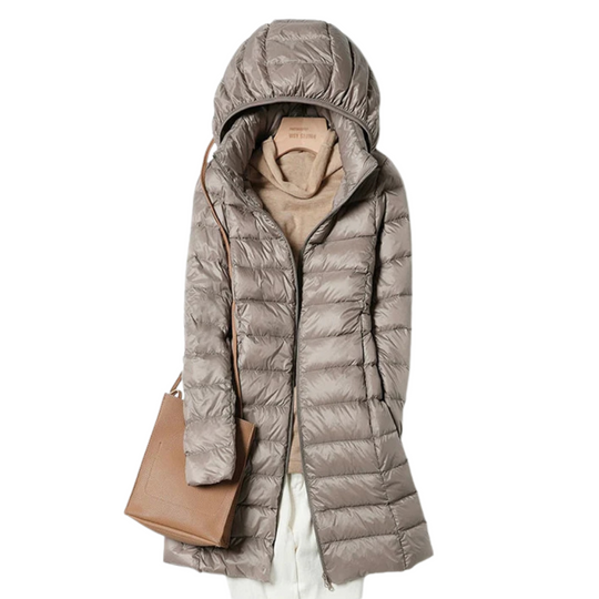 Winter Puffer Coat with Regular Fit for Women