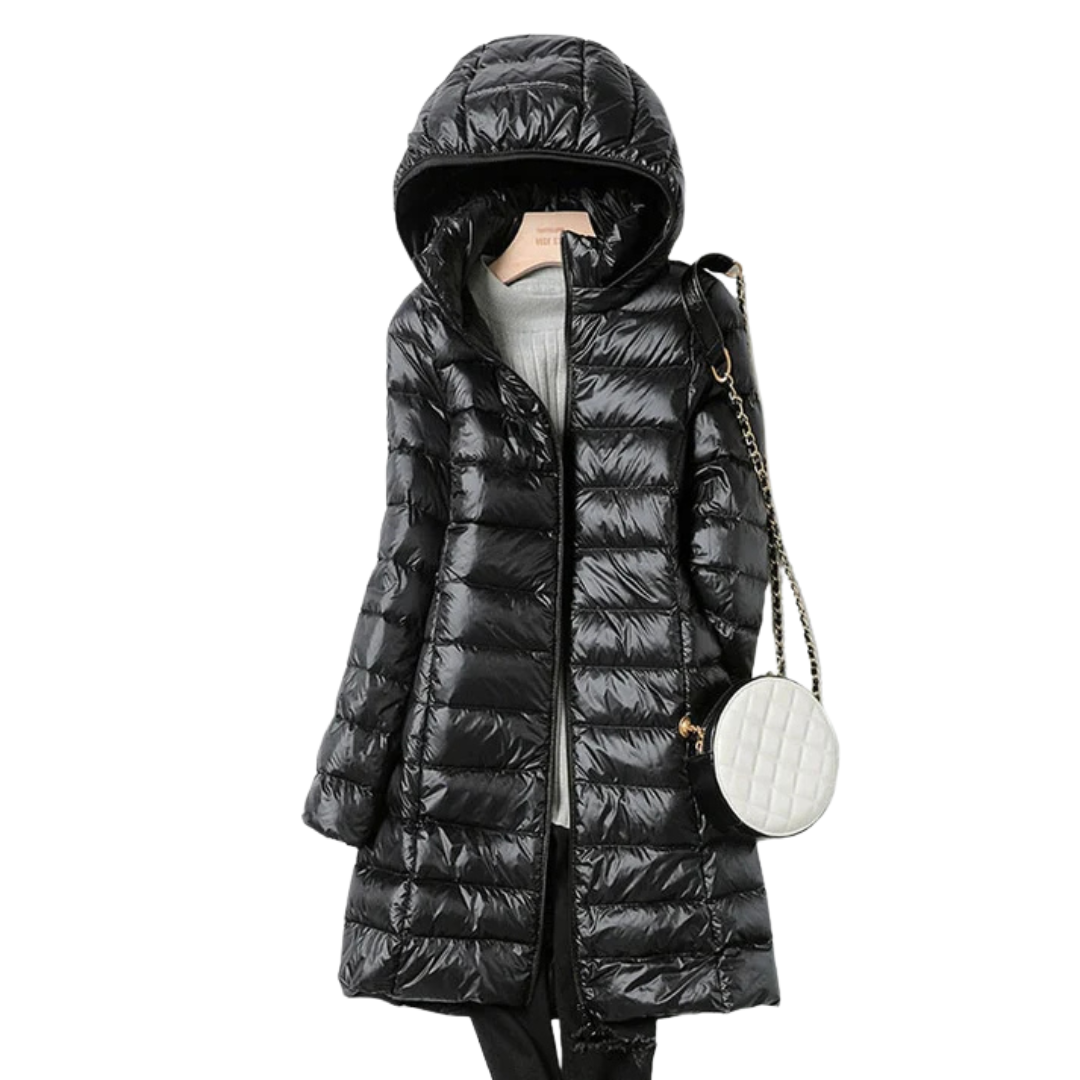 Winter Puffer Coat with Regular Fit for Women