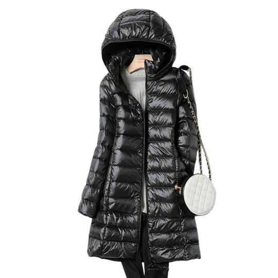 Winter Puffer Coat with Regular Fit for Women