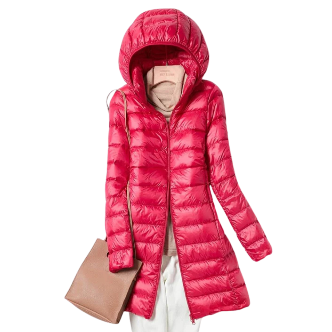 Winter Puffer Coat with Regular Fit for Women