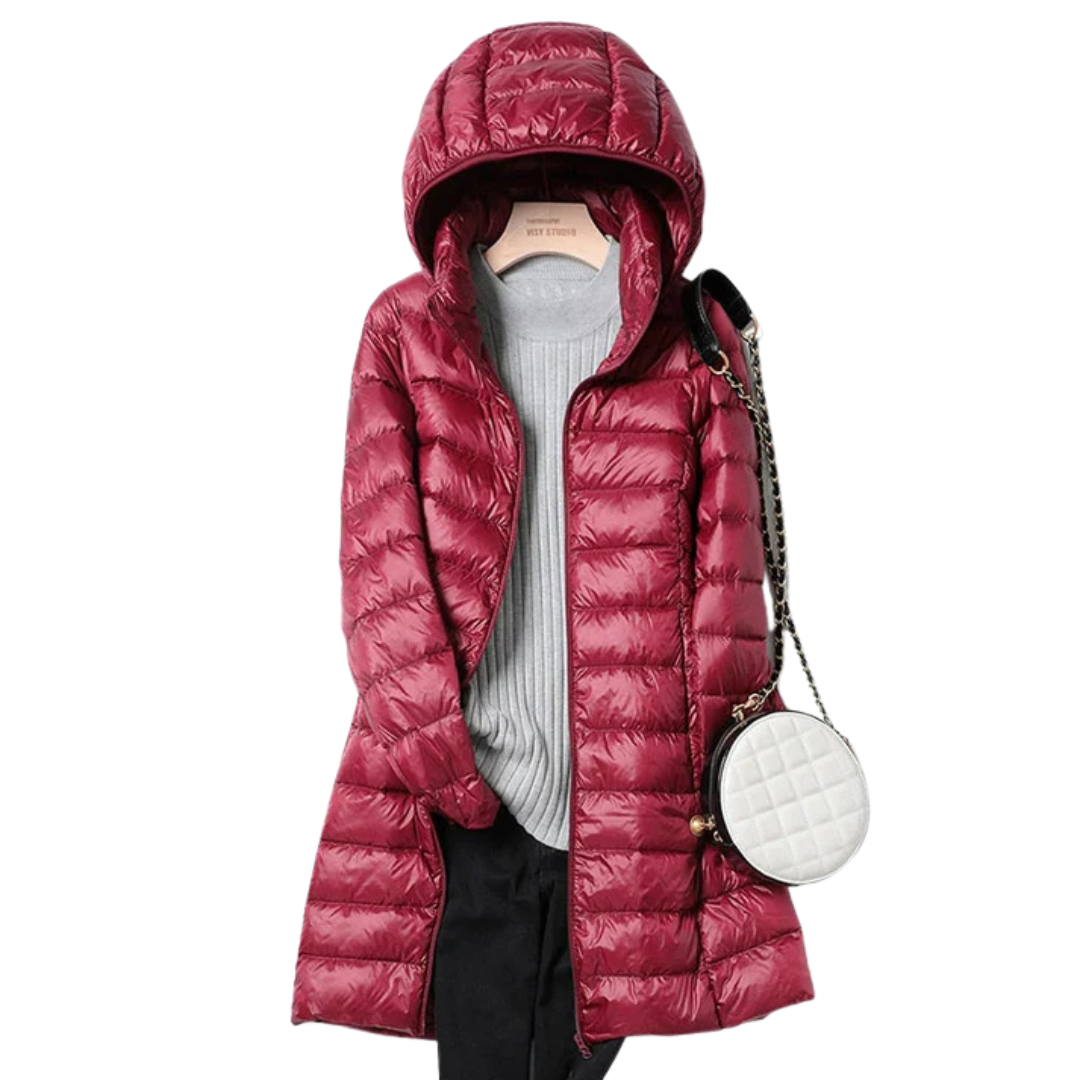 Winter Puffer Coat with Regular Fit for Women