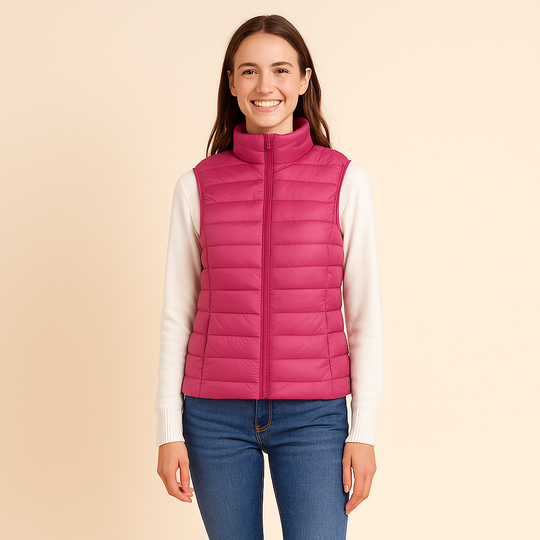 Quilted Vest for Women – Structured Surface & Sleeveless Cut