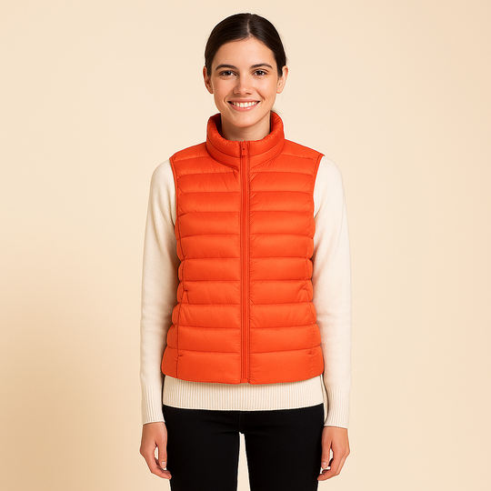Quilted Vest for Women – Structured Surface & Sleeveless Cut