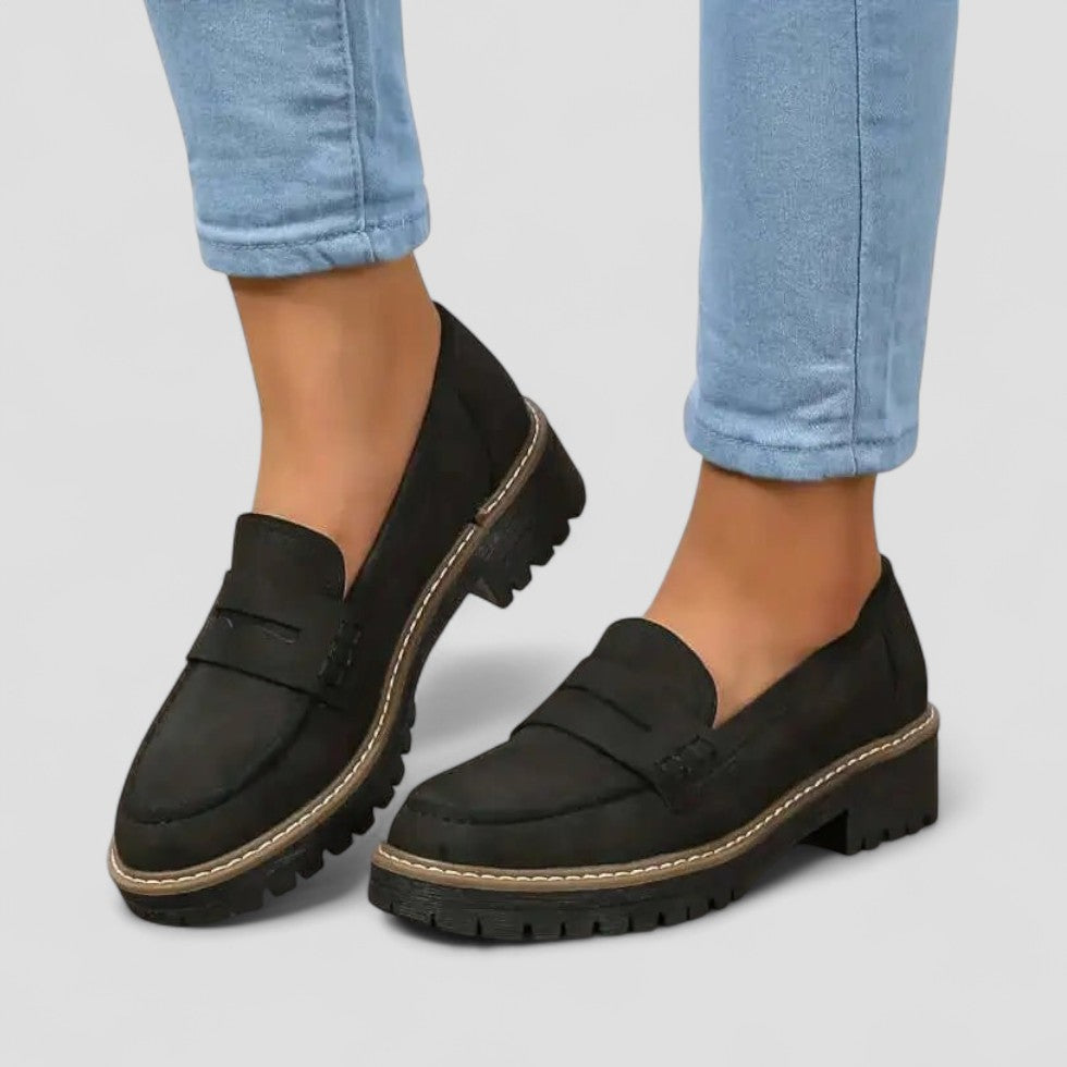 Women's Casual Suede Slip-Ons