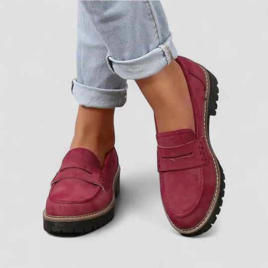 Women's Casual Suede Slip-Ons
