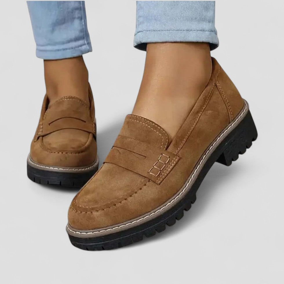 Women's Casual Suede Slip-Ons
