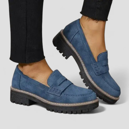 Women's Casual Suede Slip-Ons