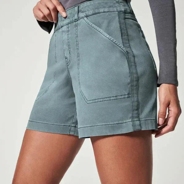 High-Waisted Shorts for Women – Defined Fit with Functional Pockets