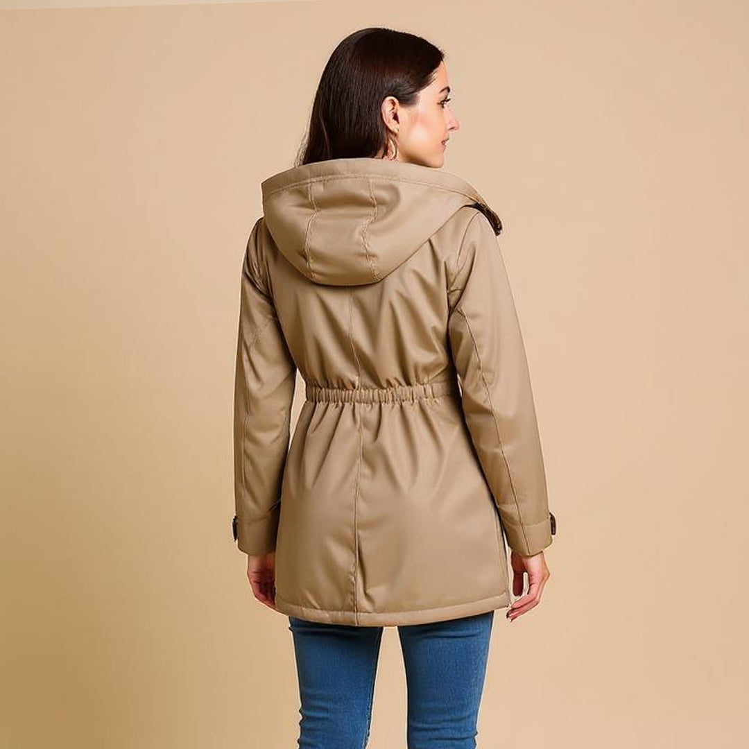 Women's Lightweight Hooded Zip-Up Jacket