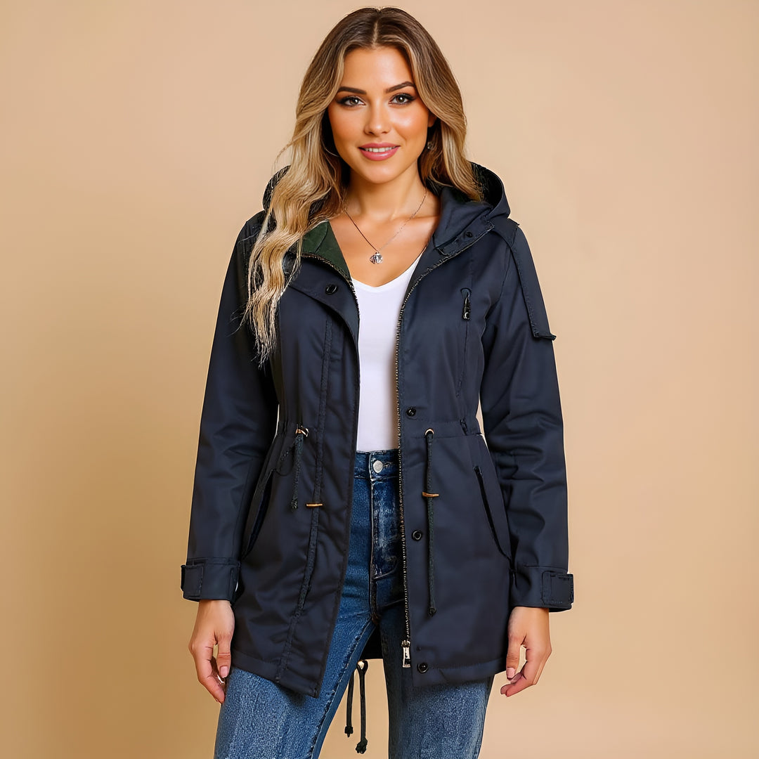 Women's Lightweight Hooded Zip-Up Jacket