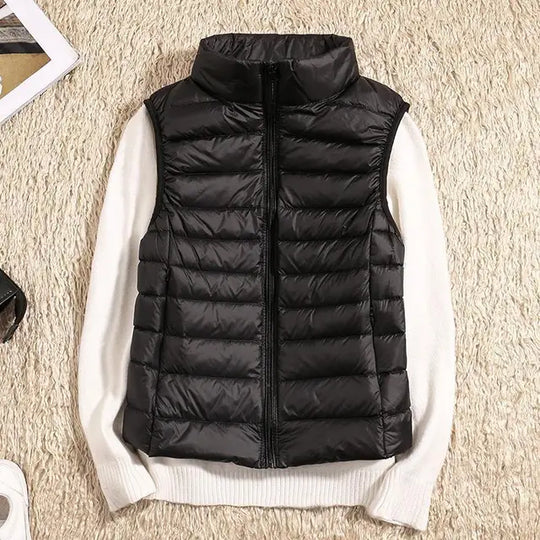 Quilted Vest for Women – Structured Surface & Sleeveless Cut