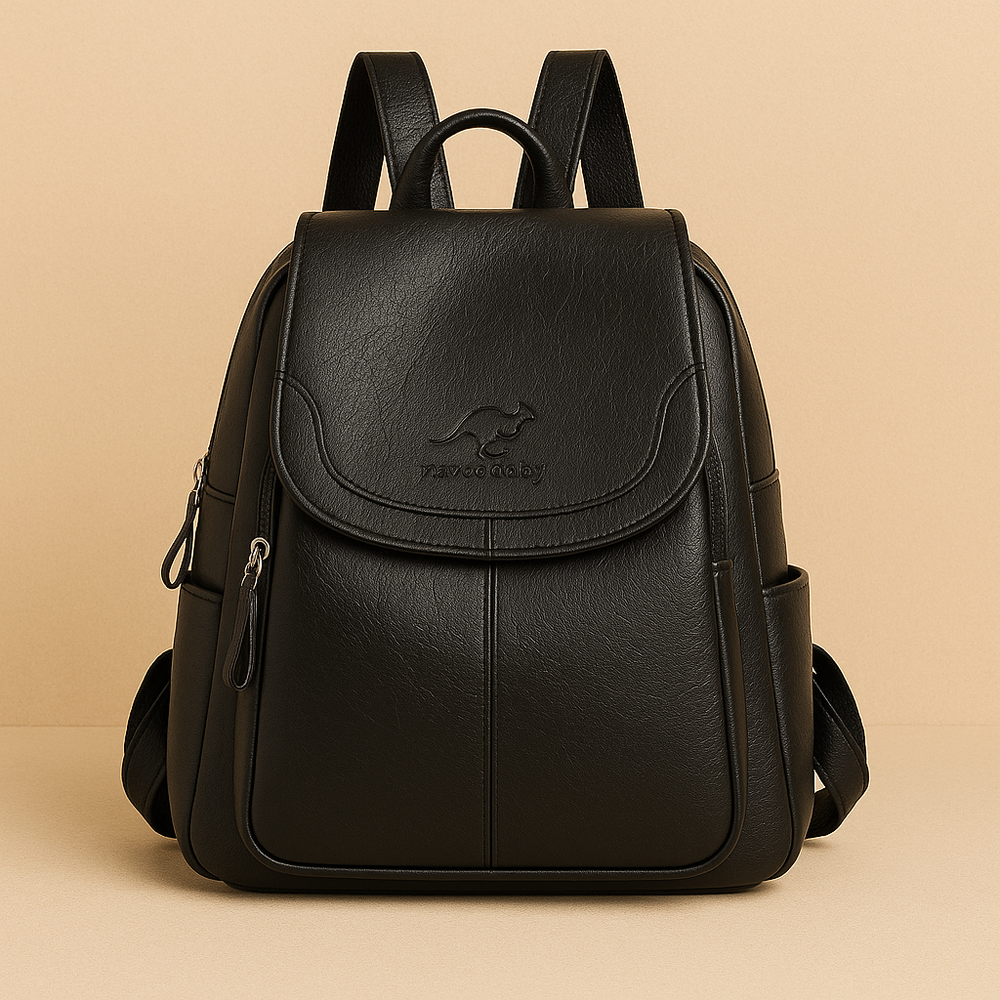 Women's Structured Sturdy Backpack with Multiple Pockets