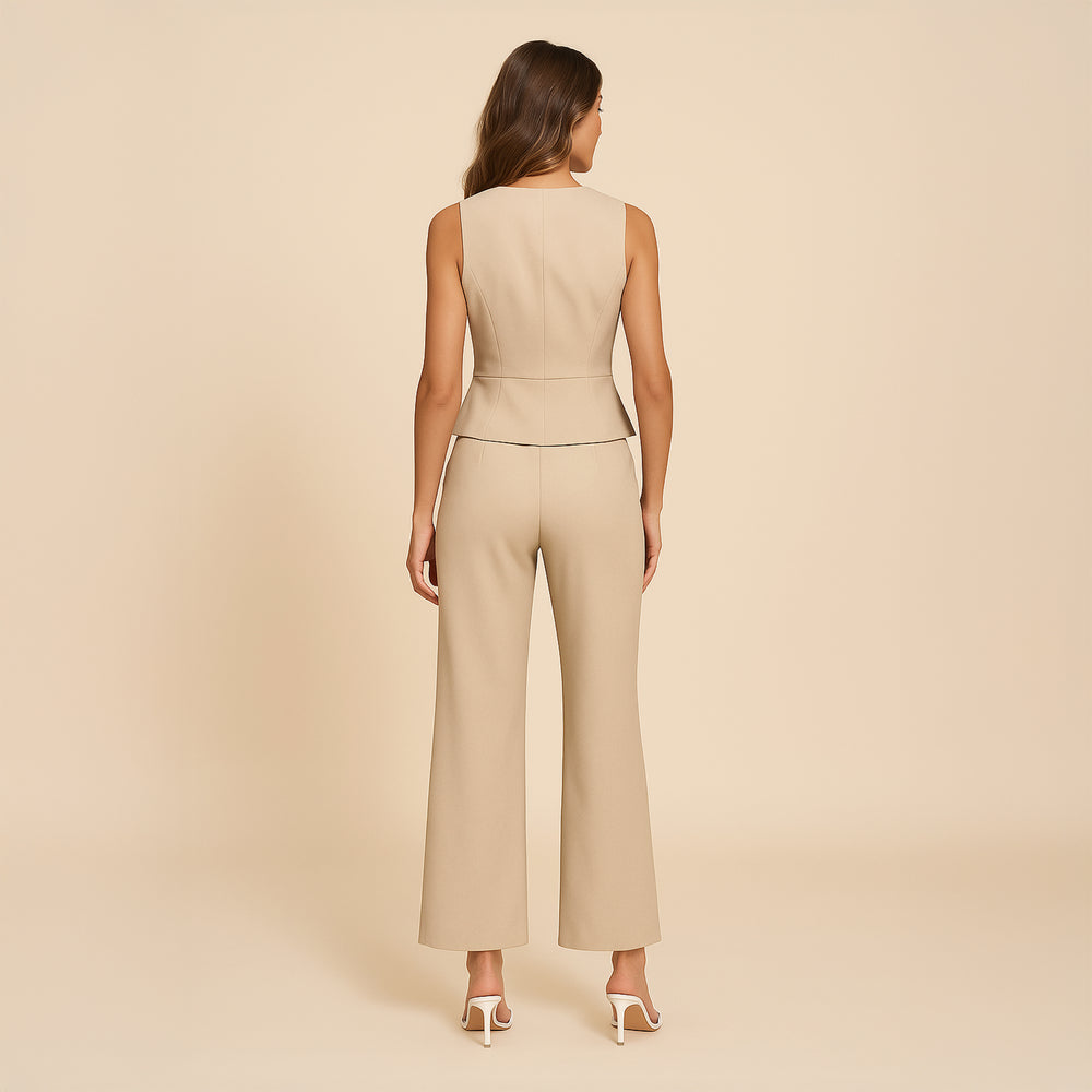 Women's Trousers & Waistcoat Set