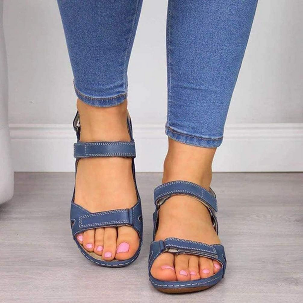 Flat Sandals for Women – Open Toe & Adjustable Straps