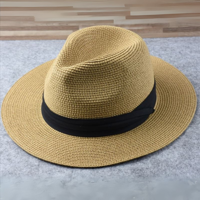 Woven Panama-Style Hat for Men