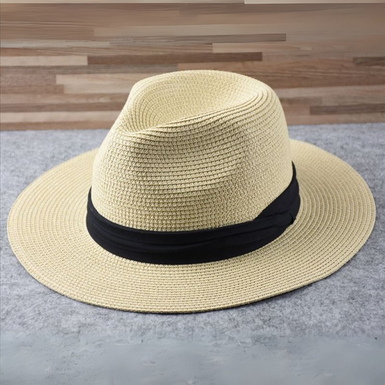 Woven Panama-Style Hat for Men