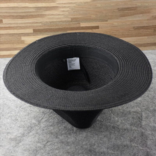 Woven Wide-Brim Panama Hat for Unisex