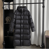 Hooded Longline Puffer Jacket for Women - Image 2