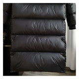 Hooded Longline Puffer Jacket for Women - Image 4