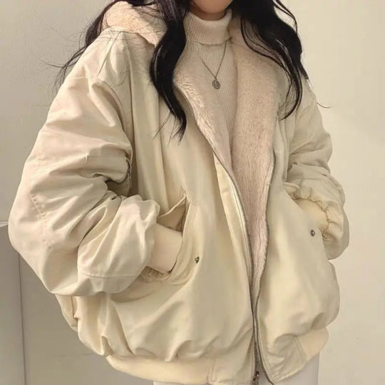 Zip-Up Winter Jacket for Women