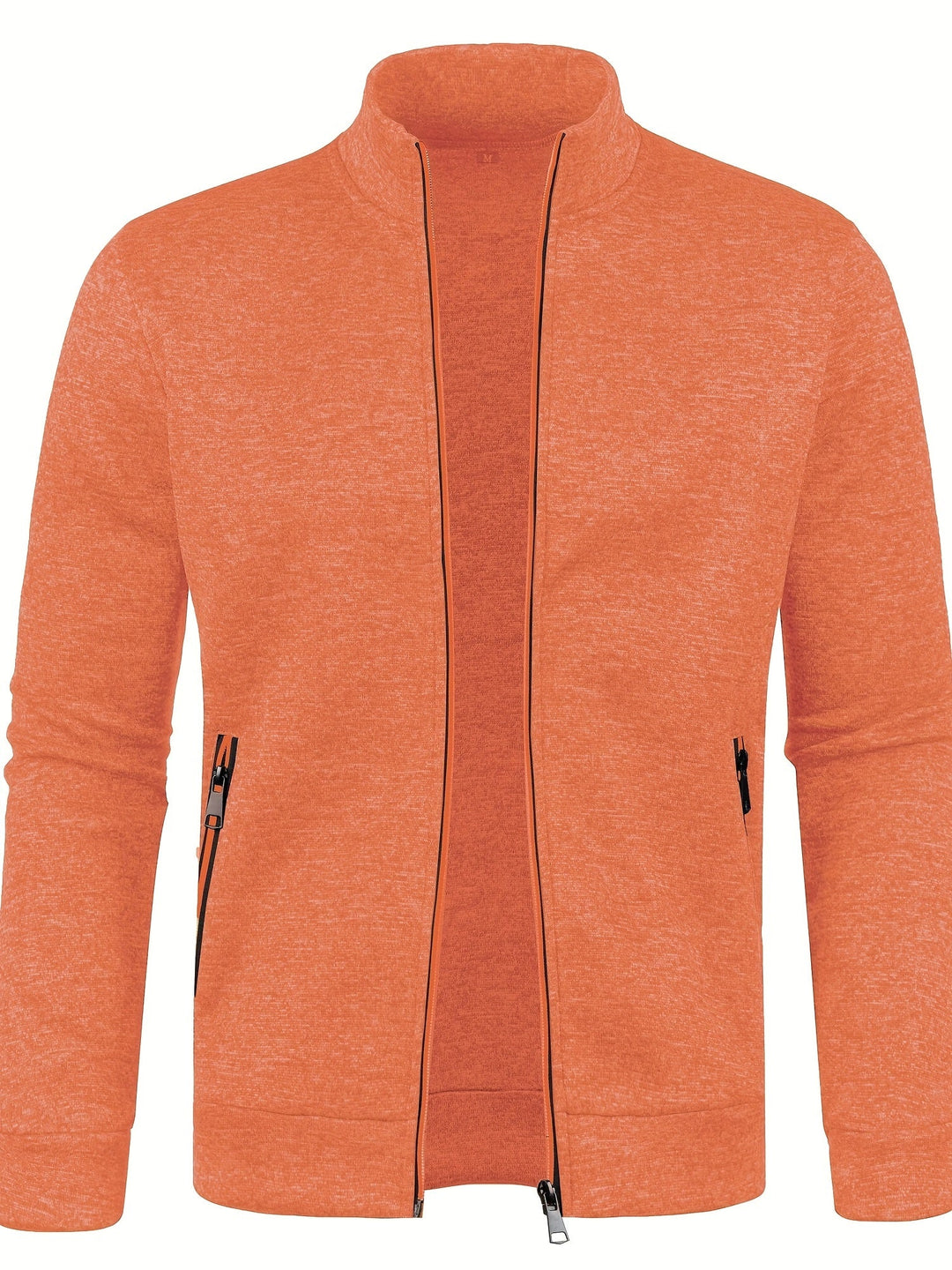 Zip Closure Sporty Jacket for Men
