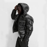 Hooded Puffer Jacket for Men - Image 2