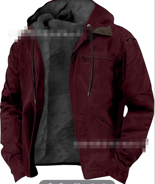 Pánska voľná kordová bunda | Vrchné oblečenie s gombíkovou légou