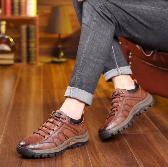 Chauservan | Orthopedic Leather Shoes for Men – Comfortable & Supportive