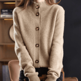 Button-Front Knit Sweater for Women - Image 2