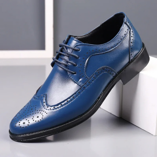 Wingtip Lace-Up Dress Shoes for Men