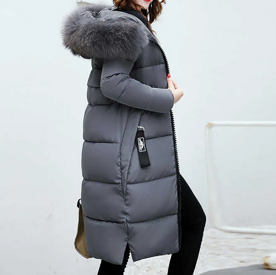 Fuzede | Long Women's Winter Coat - Warm and Stylish for the Cold Months