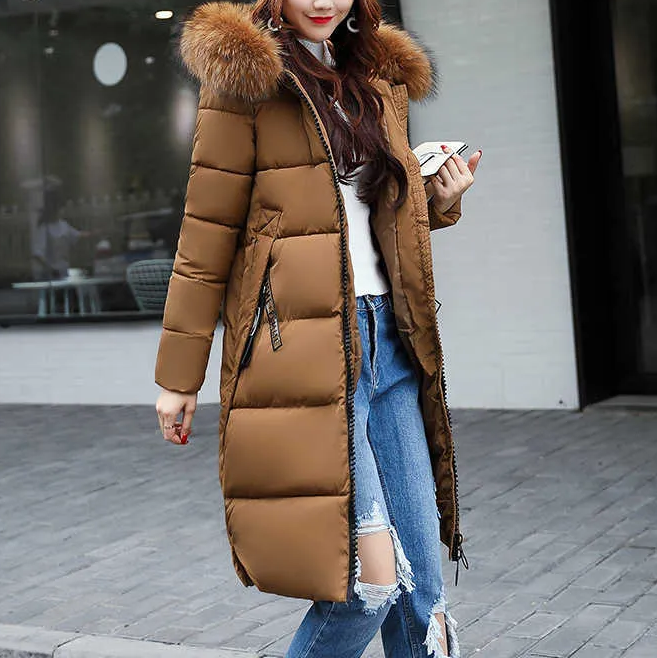 Fuzede | Long Women's Winter Coat - Warm and Stylish for the Cold Months