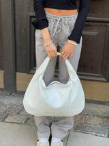 Image of Women's Woven Hobo Shoulder Bag